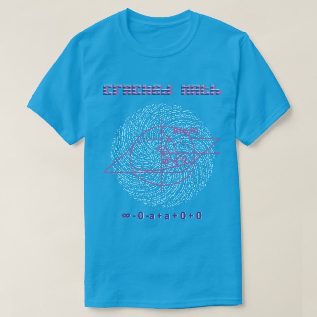 Cracked Math - Alan S. Tofighi T-Shirt (Design Front)