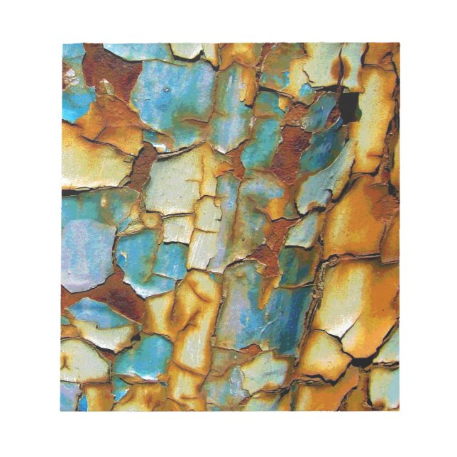 Cracked Paint Notepad (Front)