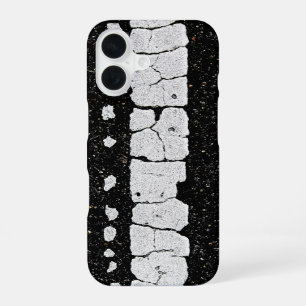 Cracked Road Paint iPhone 16 Case