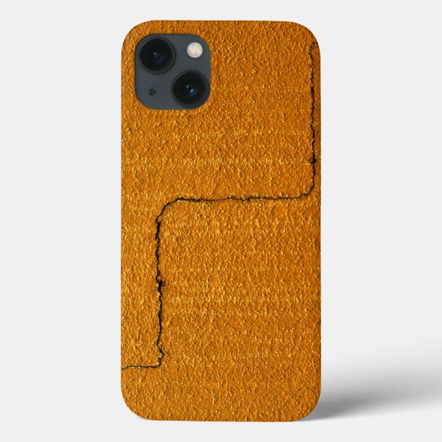 Cracked Rock Wall Brown Cool Unique Case-Mate iPhone Case (Back)