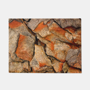 Cracked Rocks Doormat