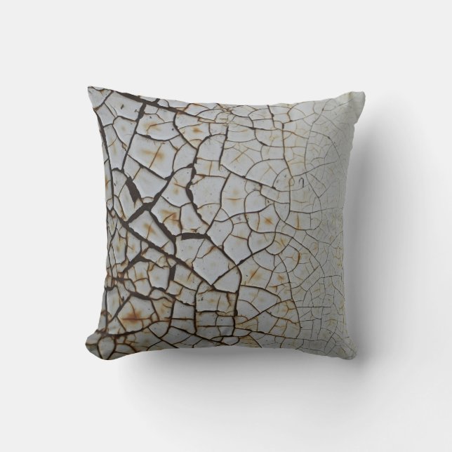 Cracked Rust Cushion (Front)
