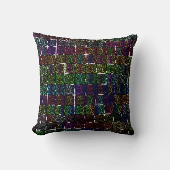 Cracked Space Lava Collection Cushion (Front)