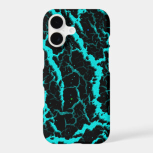 Cracked Space Lava - Cyan