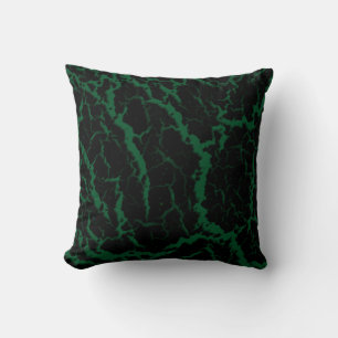 Cracked Space Lava - Forest Cushion