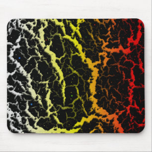 Cracked Space Lava - Heat WYR Mouse Pad