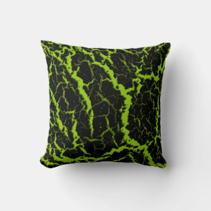 Cracked Space Lava - Lime Cushion
