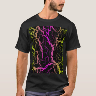 Cracked Space Lava - Lime/Pink T-Shirt