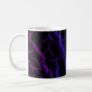 Cracked Space Lava - Purple/Blue Coffee Mug