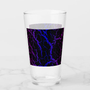 Cracked Space Lava - Purple/Blue Glass
