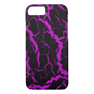 Cracked Space Lava - Purple/Pink iPhone 8/7 Case