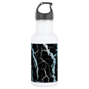 Cracked Space Lava - White/Sky Blue 532 Ml Water Bottle