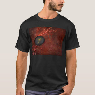 Cracked Stone Emits Light T-Shirt