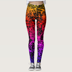 Cracked Sunset Leggings