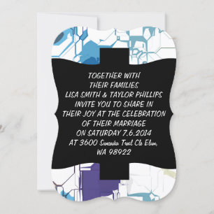 Cracked wall invitation