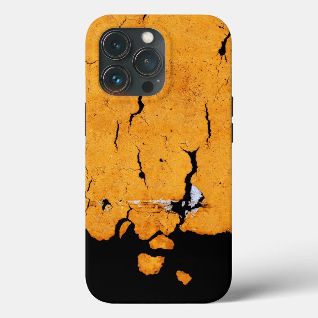 Cracked Yellow Road Paint Case-Mate iPhone Case (Back)