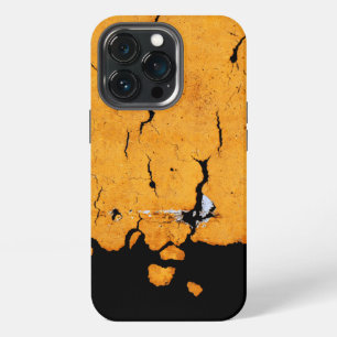 Cracked Yellow Road Paint iPhone 13 Pro Case