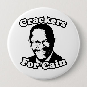 Crackers for Cain 10 Cm Round Badge