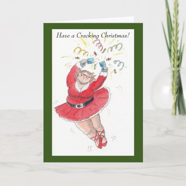 Cracking Christmas Fairy Card (Front)