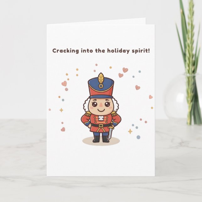 Cracking Into the Holiday Spirit  Card (Front)