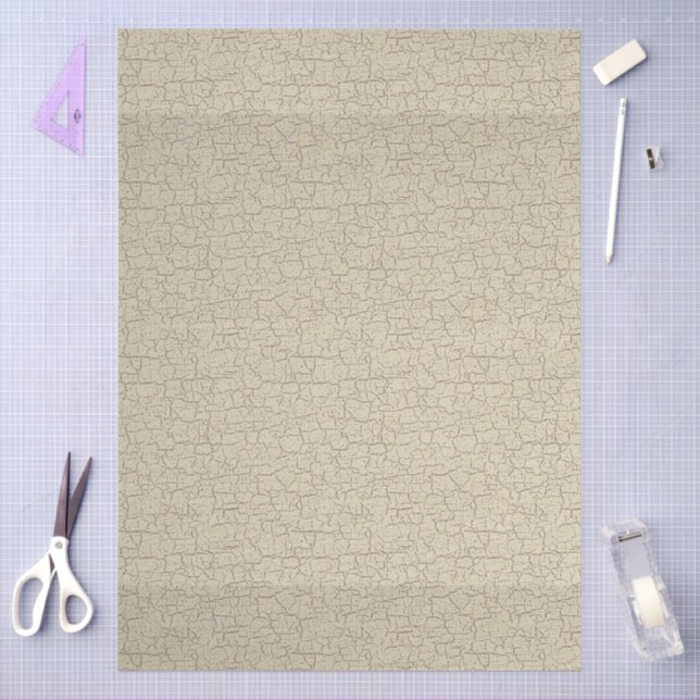 Crackle Effect Custom Design Decoupage Paper (Craft)