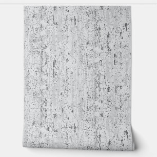 Crackle Texture White Wallpaper