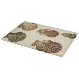 Crackled Antique Shells Cutting Board