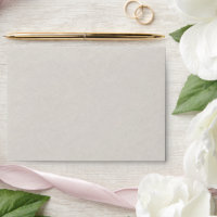 Crackled Grey Invitation Envelope