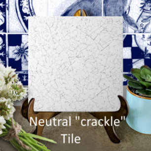 Crackled - Look Vintage Antique Backsplash Decor Ceramic Tile
