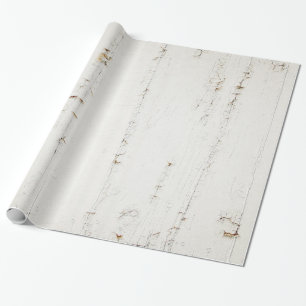 Crackled Wood Wall Wrapping Paper