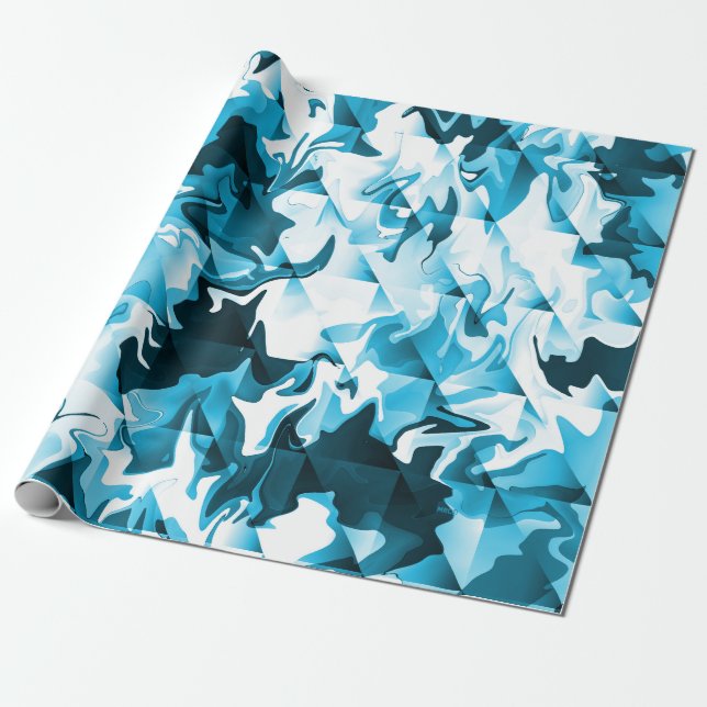 Crackling Ice.... Wrapping Paper (Unrolled)