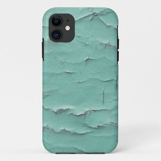 Crackling shabby green- iphone 5 case (Back)