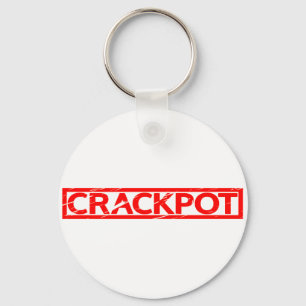 Crackpot Stamp Key Ring