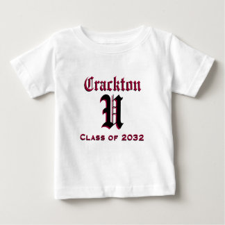 Crackton U for Kids - Class of 2032 Baby T-Shirt