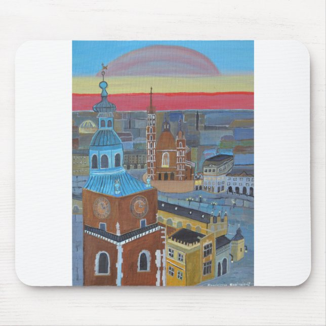 Cracow Poland Mouse Pad (Front)