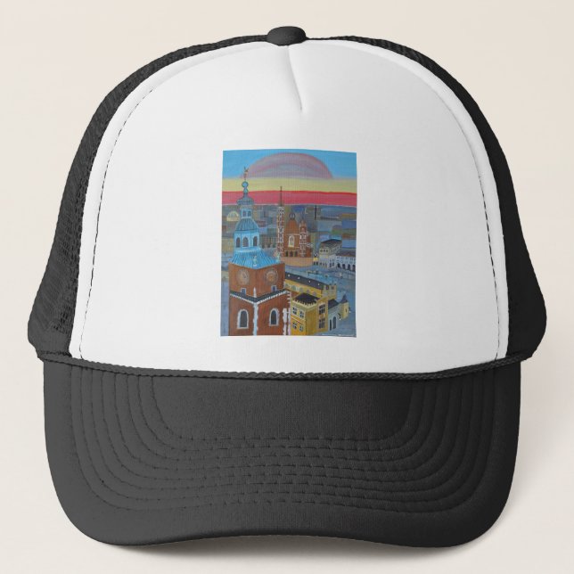 Cracow Poland Trucker Hat (Front)