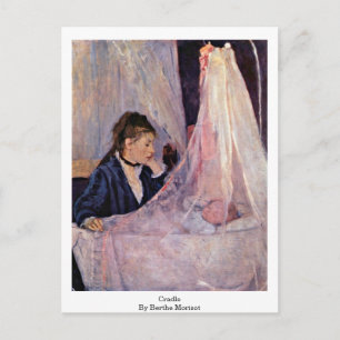 Cradle By Berthe Morisot Postcard