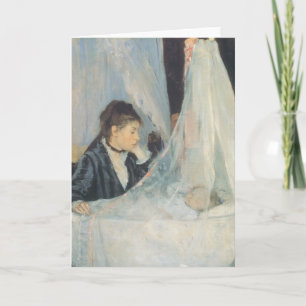 Cradle by Berthe Morisot, Vintage Impressionism Card