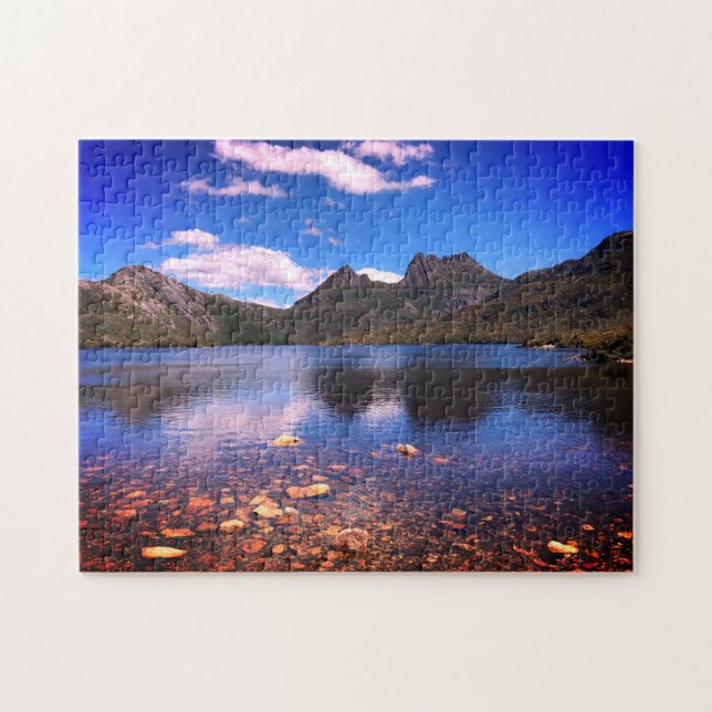 cradle mountain lake bright jigsaw puzzle (Horizontal)