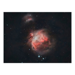 Cradle of Stars: Radiant Heart of the Orion Nebula Poster
