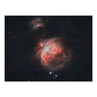 Cradle of Stars: Radiant Heart of the Orion Nebula Poster