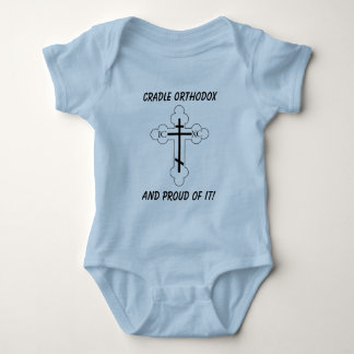 Cradle Orthodox, and proud of it! Baby Bodysuit