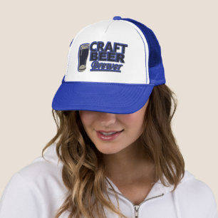 Craft Beer Brewer Distressed Blue Ver.2 Trucker Hat