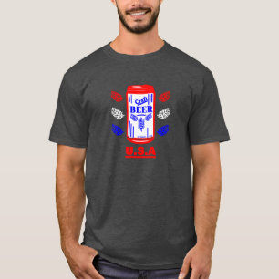 Craft Beer Can - U.S.A T-Shirt