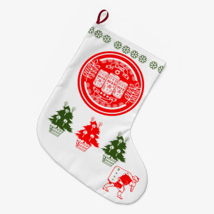 Craft Beer Christmas  - Beer Cans G&R Large Christmas Stocking