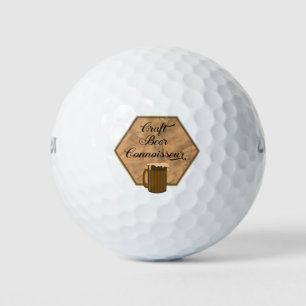 Craft Beer Connoisseur Golf Balls