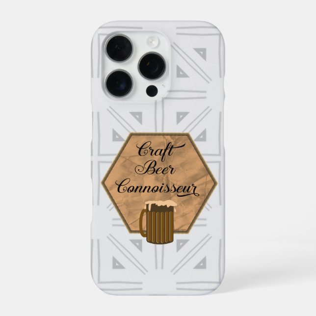Craft Beer Connoisseur iPhone Case (Back)