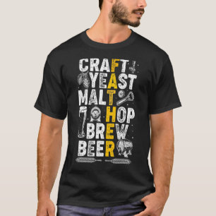 Craft Beer Dad Brew Brewing Father's Day T-Shirt
