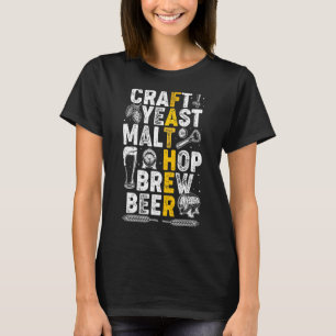 Craft Beer Dad Brew Brewing Father's Day T-Shirt