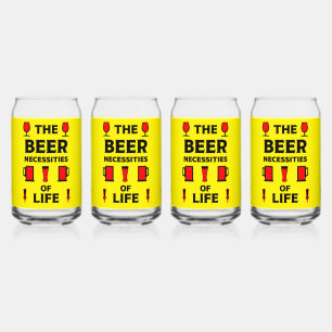 Craft Beer Drinkers Can Glass